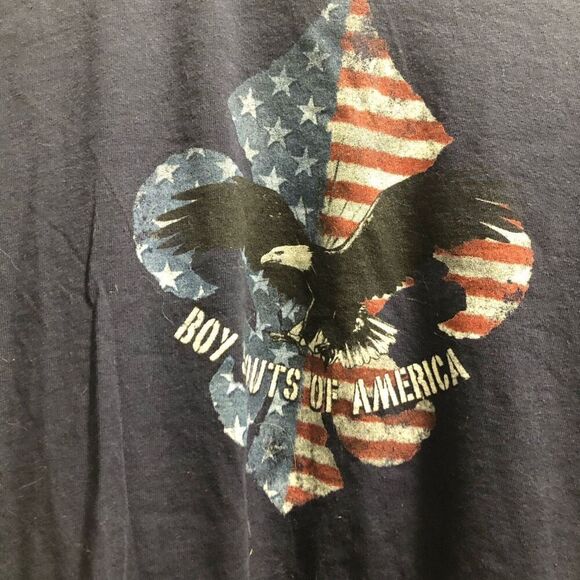 Boy Scouts of America Navy Extra Large (XL) T-Shirt - Picture 3 of 4